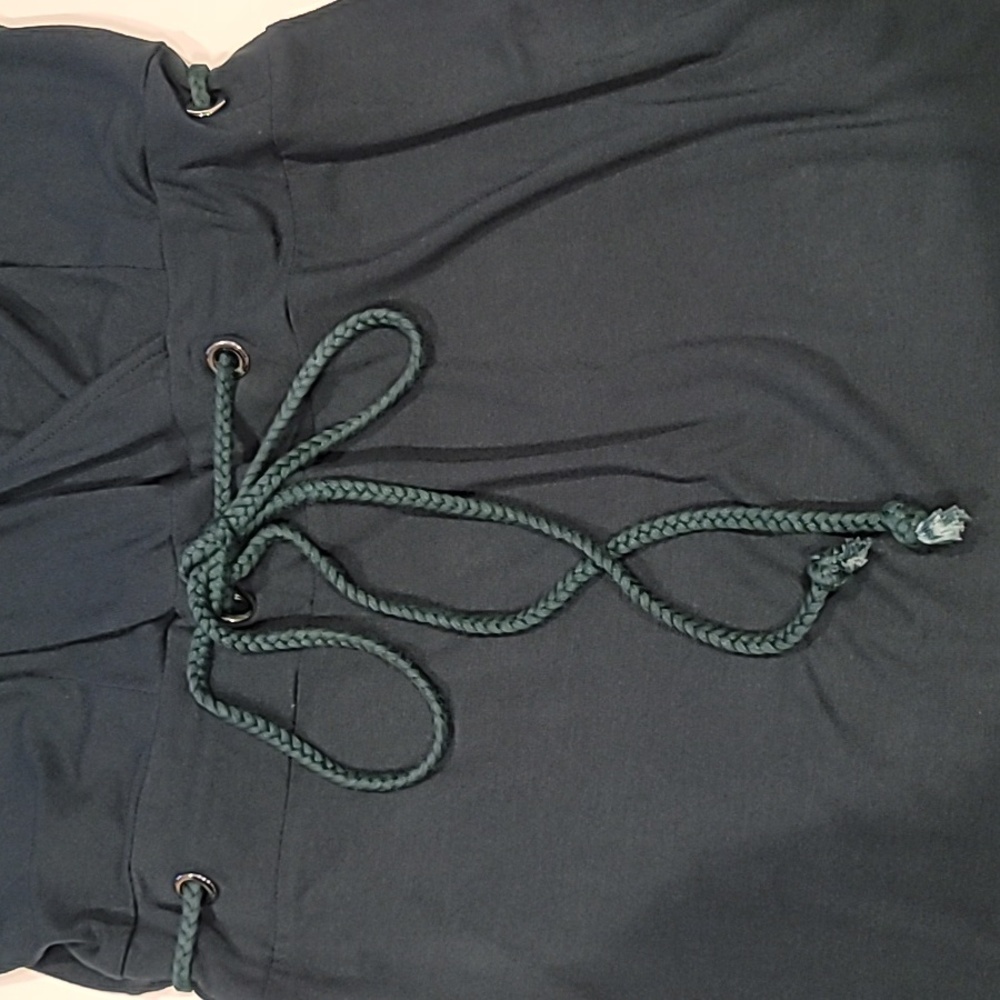 Patti Boutik Pullover Tunic Jersey Fabric Top Forest Green XL - Picture 8 of 11